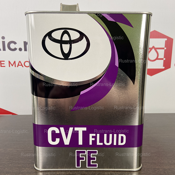 Трансмиссионное масло Toyota CVT Fluid FE, для вариаторов, (Таиланд), (4л)