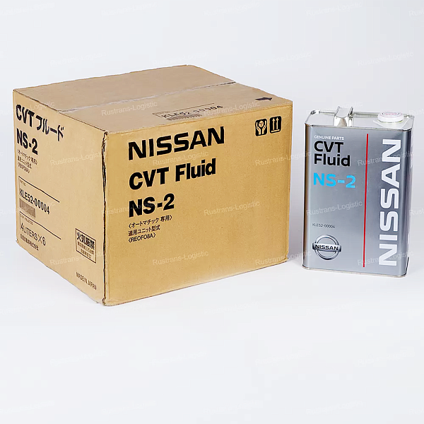 Трансмиссионное масло Nissan CVT Fluid NS-2, для вариаторов, (Япония), (4л)