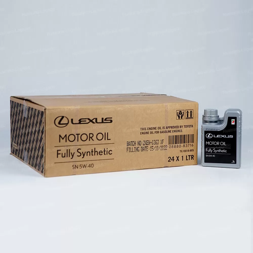 Моторное масло Lexus SAE 5W-40 / API SN / ILSAC GF-5, для бенз. двигателей, (ОАЭ/ENOC), (1л)