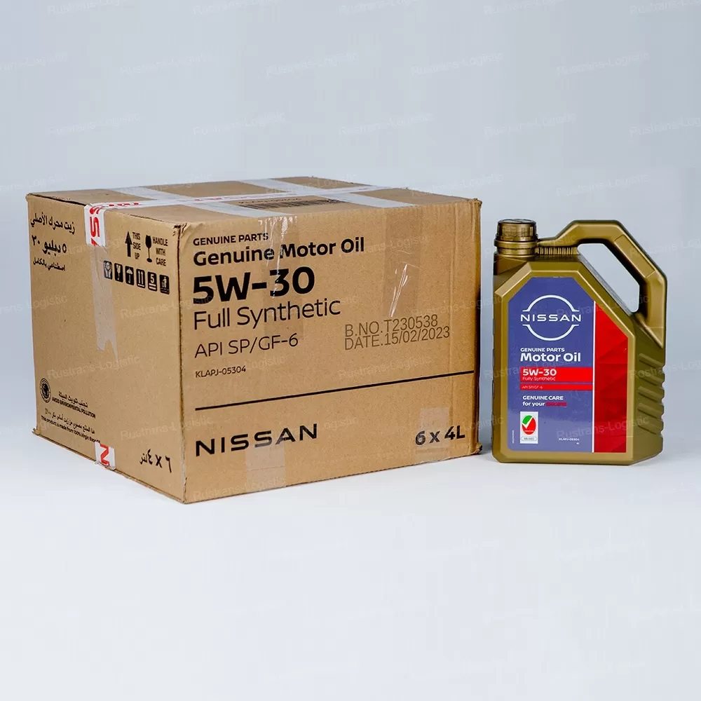 Моторное масло Nissan SP 5W-30 / ILSAC GF-6, для бенз. двигателей, (Дубай), (4л)