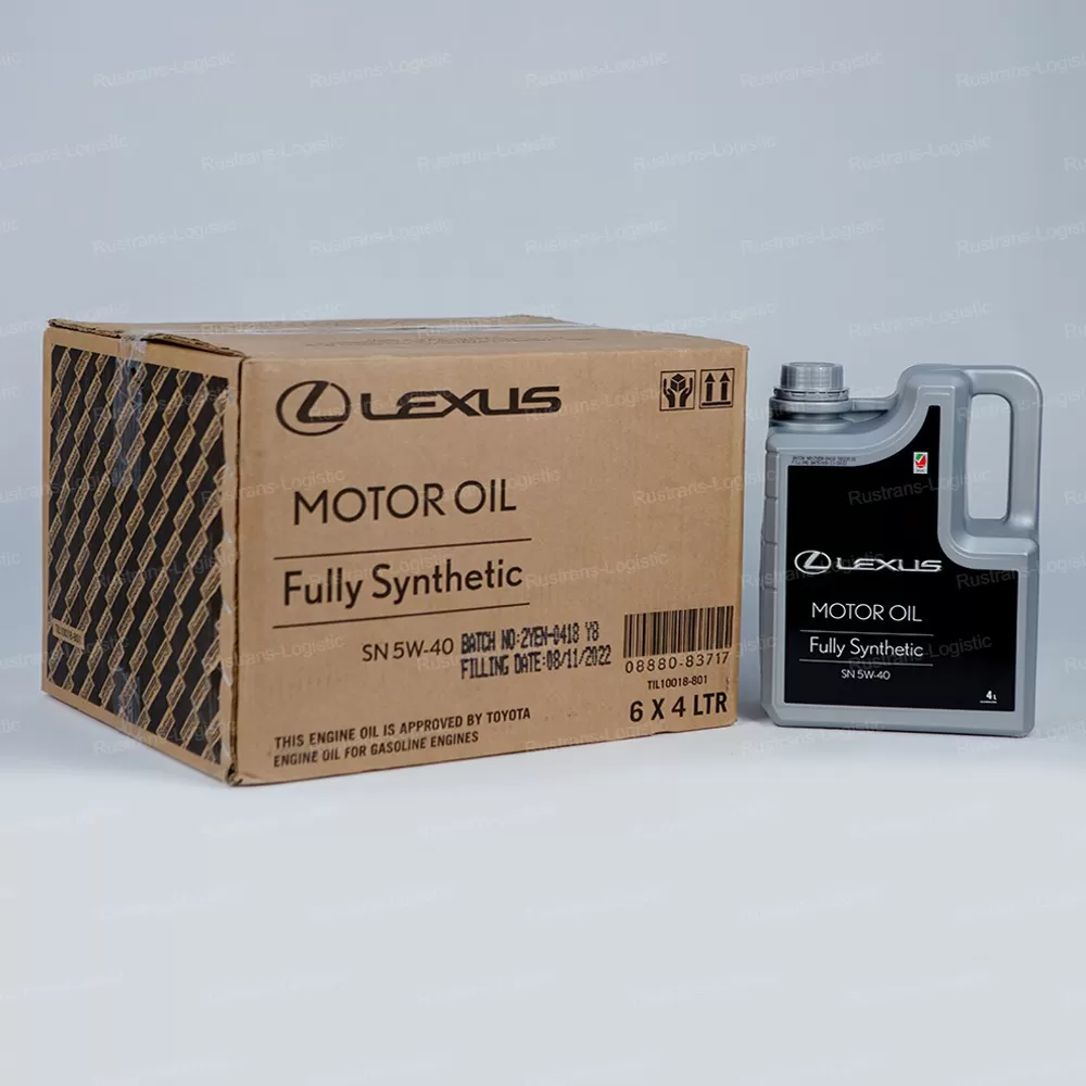 Моторное масло Lexus SAE 5W-40 / API SN / ILSAC GF-5, для бенз. двигателей, (ОАЭ/ENOC), (4л)