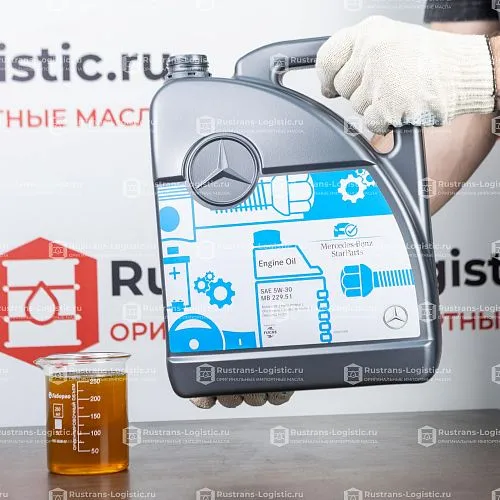 Моторное масло Mercedes-Benz 5W-30 MB 229.51 5 л A000989691013FSDW_25