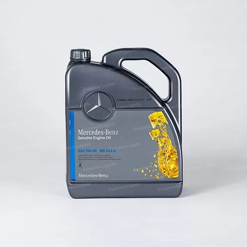 Моторное масло Mercedes-Benz 5W-40 / MB 229.5, бензин/дизель, (Бельгия), (5л)_3