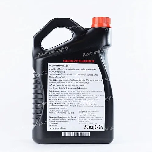 Трансмиссионное масло Mitsubishi CVT FLUID ECO J4, для вариаторов, (Таиланд), (4л)_5