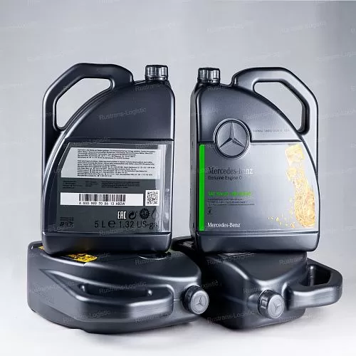 Моторное масло Mercedes-Benz 5W-30 / MB 229.52, бензин/дизель, (Бельгия), (5л)_10