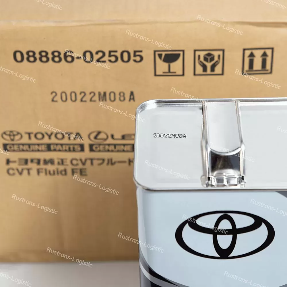 ➔ Трансмиссионное масло Toyota CVT Fluid FE, для вариаторов, (Япония), (4л)  купить ✈ с доставкой по РФ