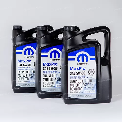 Моторное масло Mopar MaxPro SP 5W-30 / ILSAC GF-6A, MS-6395, бензин, (США), (5л)_8