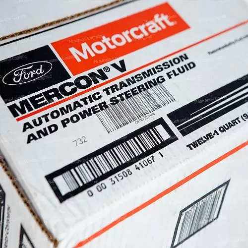 Трансмиссионное масло Ford Motorcraft ATF Mercon V, для АКПП / ГУР (красный), (США), (1л)_8
