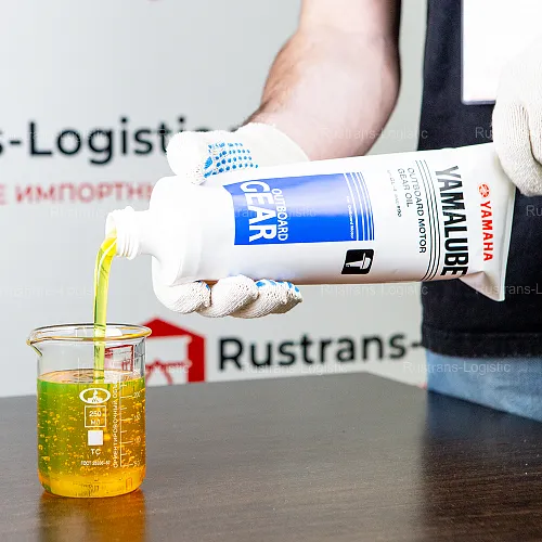 Трансмиссионное масло Yamalube Outboard Gear Oil GL-4 / SAE 90 в редуктор, (Сингапур), (750мл) _5
