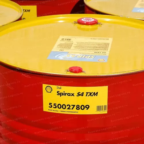 Трансмиссионное масло Shell SPIRAX S4 TXM, (Оман), (209л)_2