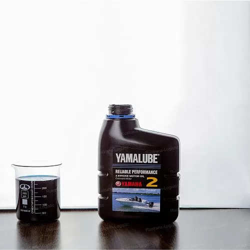 Моторное масло YAMALUBE 2Т для 2-такт. лодочных моторов 2 Stroke, (Сингапур), (1л)_7