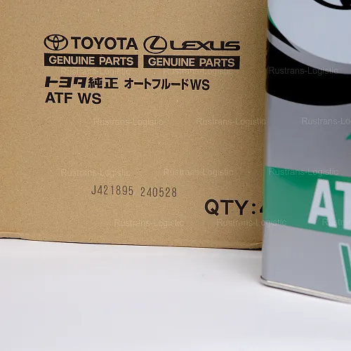 Toyota ATF WS 4 л 08886-02805 для АКПП Япония_9
