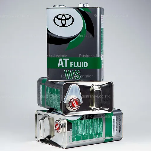 Трансмиссионное масло Toyota ATF WS, для АКПП, (Япония), (4л)_9