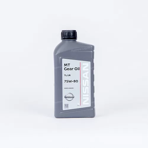 Трансмиссионное масло Nissan GEAR OIL TL/JR 75W-80, для МКПП, (Европа), (1л)_3