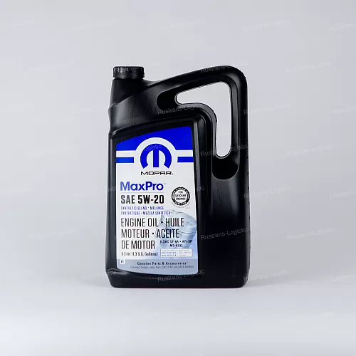 Моторное масло Mopar MaxPro SP 5W-20 / ILSAC GF-6A, MS-6395, бензин, (США), (5л)_3