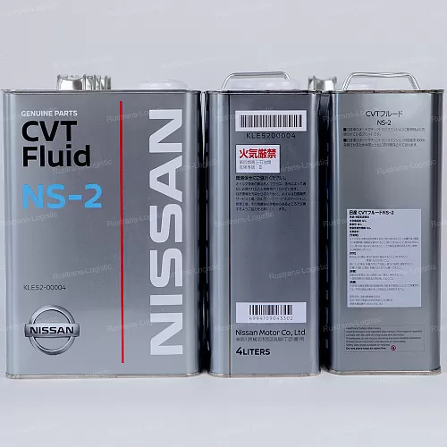 Трансмиссионное масло Nissan CVT Fluid NS-2, для вариаторов, (Япония), (4л)_8