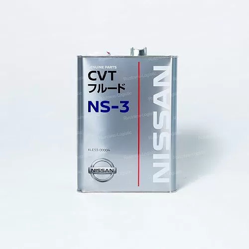 Трансмиссионное масло Nissan CVT Fluid NS-3, для вариаторов, (Япония), (4л)_3