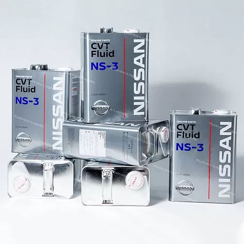 Трансмиссионное масло Nissan CVT Fluid NS-3, для вариаторов, (Япония), (4л)_9