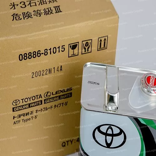 Трансмиссионное масло Toyota ATF Type T-IV, для АКПП, (Япония), (4л)_10