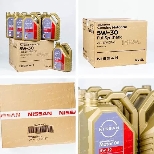 Моторное масло Nissan SP 5W-30 / ILSAC GF-6, для бенз. двигателей, (Дубай), (4л)_8