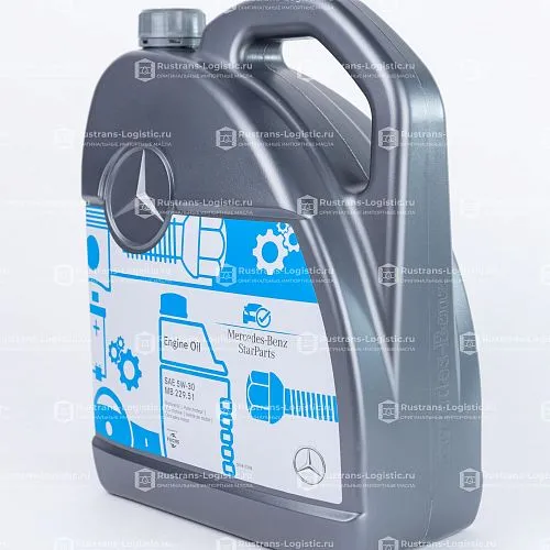 Моторное масло Mercedes-Benz 5W-30 MB 229.51 5 л A000989691013FSDW_14