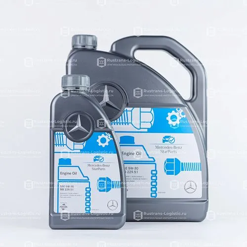 Моторное масло Mercedes-Benz 5W-30 MB 229.51 1 л A000989691011FSDW_20
