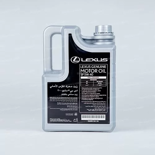 Моторное масло Lexus SP 5W-40 / ILSAC GF-6, для бенз. двигателей, (Дубай), (4л)_4