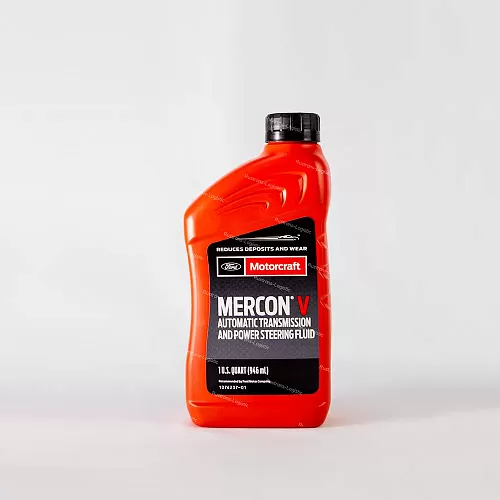 Трансмиссионное масло Ford Motorcraft ATF Mercon V, для АКПП / ГУР (красный), (США), (1л.)_3