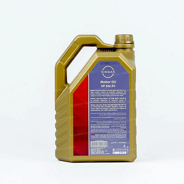 Моторное масло Nissan SP 5W-30 / ILSAC GF-6, KLAPE05304, для бенз. двигателей, (Дубай), (4л)