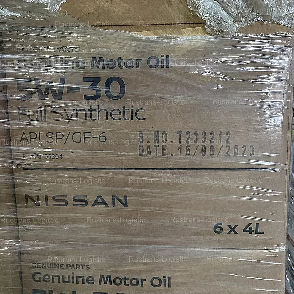Моторное масло Nissan SP 5W-30 / ILSAC GF-6, KLAPE05304, для бенз. двигателей, (Дубай), (4л)
