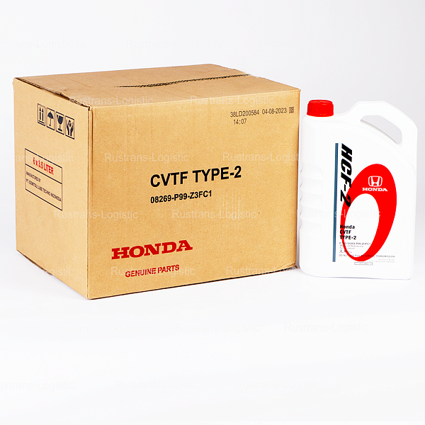 Трансмиссионное масло Honda CVTF TYPE-2 / HCF-2, для вариаторов, (Индонезия), (3,5л)