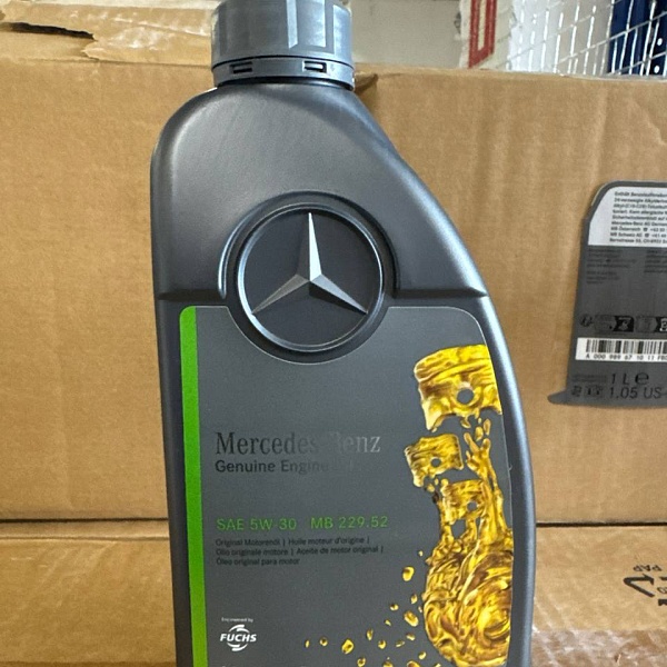 Моторное масло Mercedes-Benz 5W-30 / MB 229.52, (Германия), (1л)