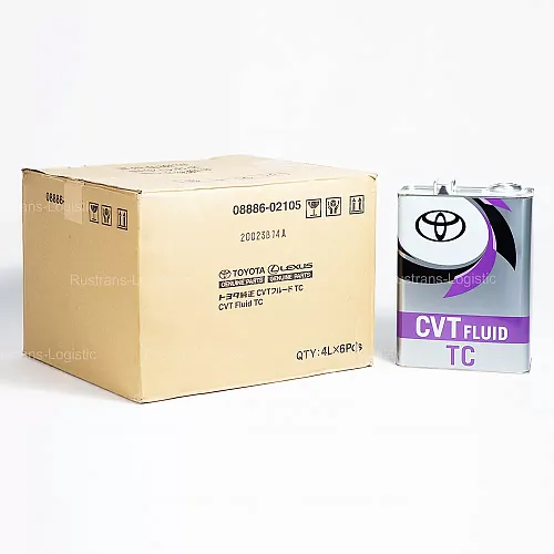 Трансмиссионное масло Toyota CVTF Fluid TC, для вариаторов, (Япония), (4л)