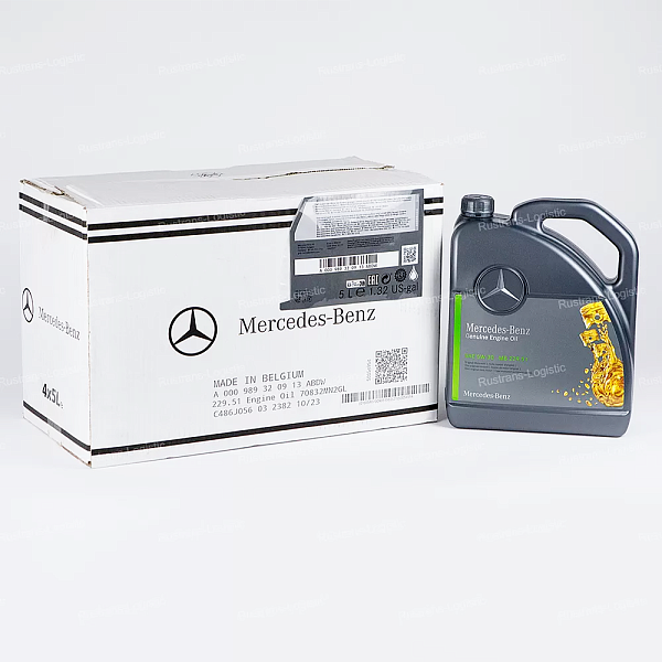 Моторное масло Mercedes-Benz 5W-30 / MB 229.51, бензин/дизель, (Бельгия), (5л)