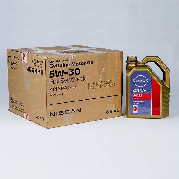 Моторное масло Nissan SP 5W-30 / ILSAC GF-6, для бенз. двигателей, (Дубай), (4л)