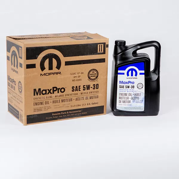 Моторное масло Mopar MaxPro SP 5W-30 / ILSAC GF-6A, MS-6395, бензин, (США), (5л)
