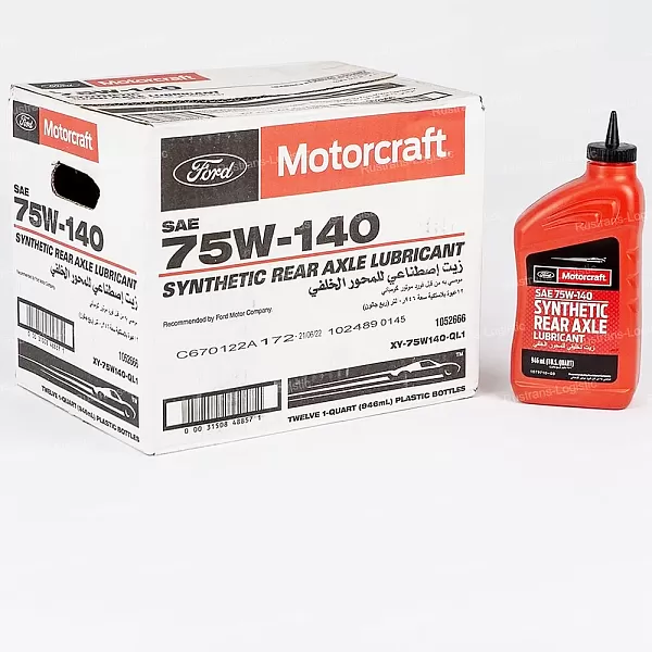 Трансмиссионное масло Ford Motorcraft Rear Axle lubricant 75W-140, (Мост / МКПП), (США), (1л)